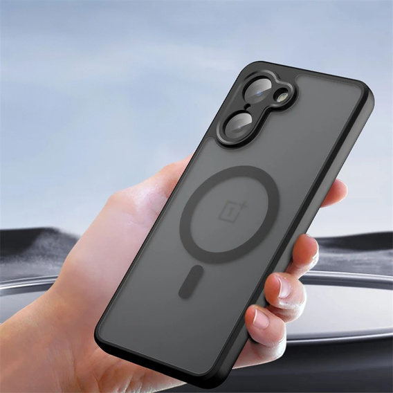 Husă pentru OnePlus Nord CE5, pentru MagSafe, ERBORD Matt Case, negru