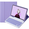 Carcasă cu tastatură bluetooth pentru iPad 11" 2025 A16 (11 gen.) / iPad 10.9" 2022 (10 gen.), Purple