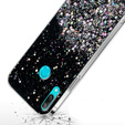 Huse pentru Huawei Y6 2019 / Honor 8A, Glittery, negru