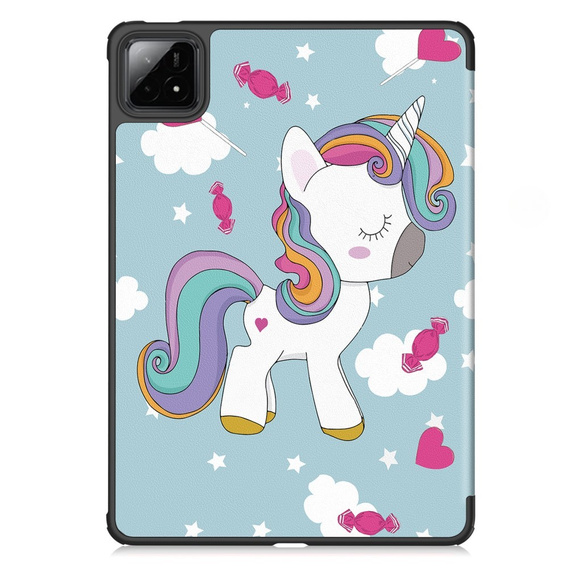 Husă pentru Xiaomi Pad 7 / Xiaomi Pad 7 Pro, Smartcase, unicorn