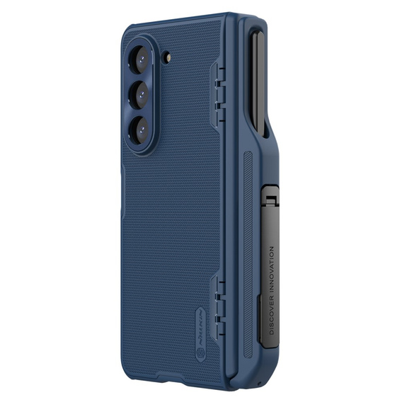 Carcasă NILLKIN pentru Samsung Galaxy ZFold5 5G, Super Frosted Shield Case, albastru