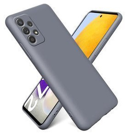 Husa pentru Samsung Galaxy A72 / A72 5G, Silicone Lite, gri lavanda