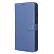 Cu clapetă pentru T Phone Pro 5G, Wallet Magnet, albastru