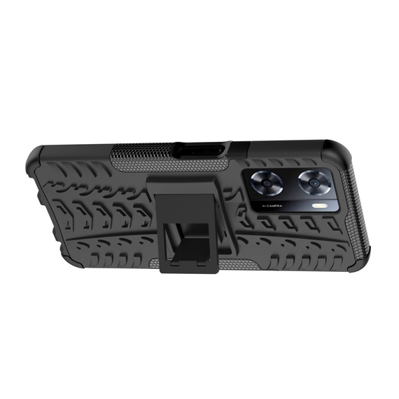 Huse pentru Oppo A57s, Tire Armor, negru
