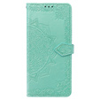 Cu clapetă pentru Xiaomi Poco X6 Pro 5G, Mandala, roz rose gold