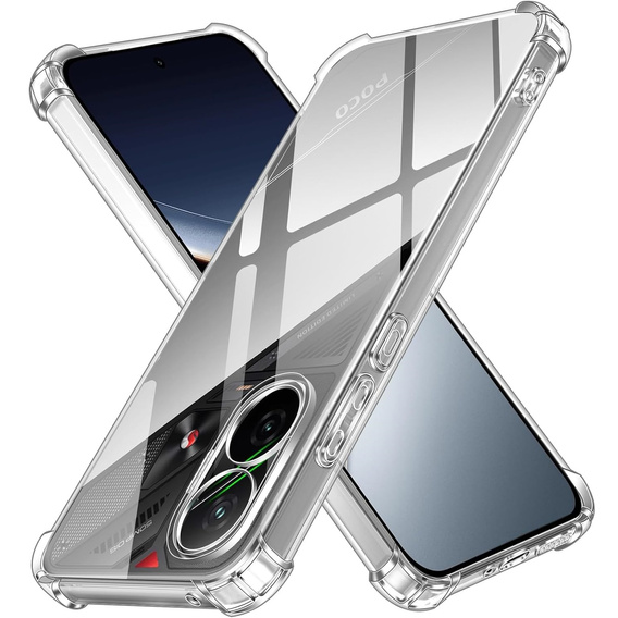 Huse pentru Xiaomi Poco F7, Dropproof, transparentă
