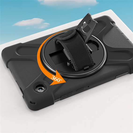 Husă blindată cu suport și curea de umăr pentru Samsung Galaxy Tab A11