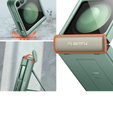 Huse pentru Samsung Galaxy Z Flip 5, Suritch Full Body, verde