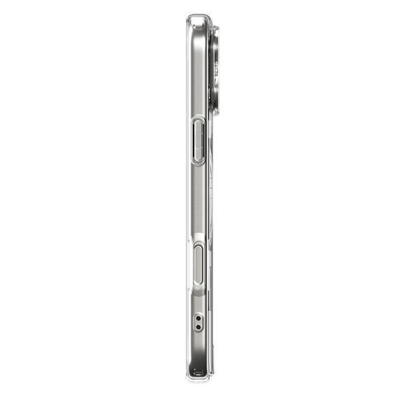 Carcasă Spigen Ultra Hybrid MagSafe pentru iPhone 17 Pro Max, transparentă / albă