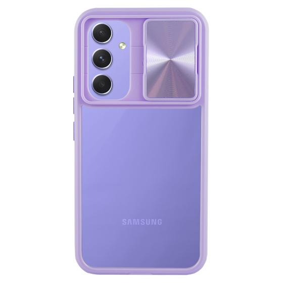 Huse pentru Samsung Galaxy S23 FE, Slide Camera, violet