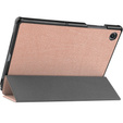 Husă pentru Samsung Galaxy Tab A8 10.5 SM-X200 SM-X205, Smartcase, roz rose gold