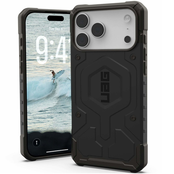 Husă Urban Armor Gear pentru iPhone 17 Pro Max, Pathfinder MagSafe, negru