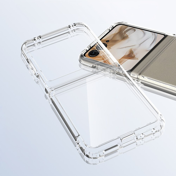 Huse pentru Motorola Razr 50 5G / Razr 60 5G, Fusion Hybrid, transparentă
