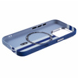 Carcasa pentru iPhone 16 Pro Max, Carbon Fiber MagSafe, albastru