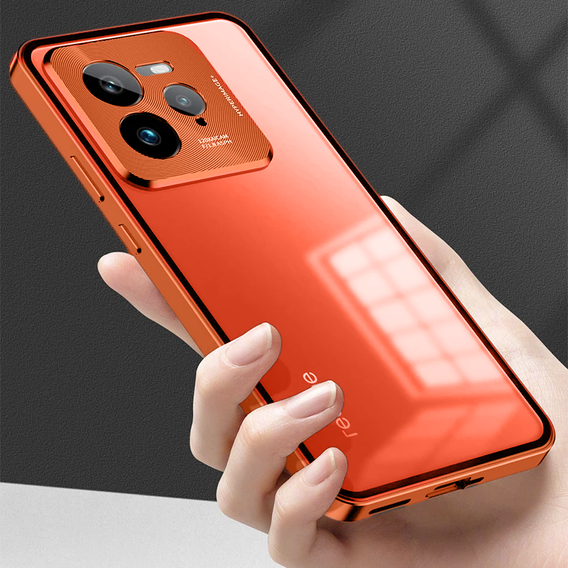 Carcasă pentru Realme GT 7 Pro, Frame Case, portocaliu