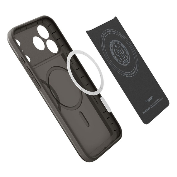 Carcasă Spigen pentru iPhone 17 Pro, Thin Fit MagSafe, Gunmetal