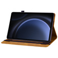 Husa pentru Samsung Galaxy Tab S10 Lite / S10 FE / S9 FE, Wallet Pen Slot, galben