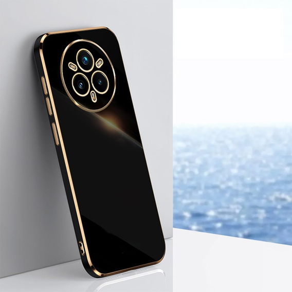 Husă pentru Realme 14 Pro+ 5G, Glamour CamShield, negru