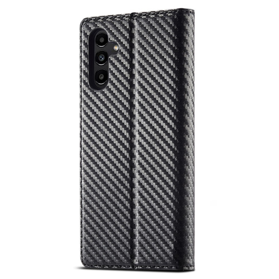 Carcasă cu clapetă pentru Samsung Galaxy A36, Carbon LC.IMEEKE, negru