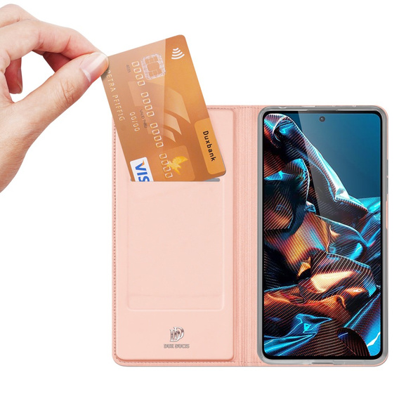 Dux Ducis Huse pentru Xiaomi Poco X5 Pro 5G, Skinpro, roz rose gold