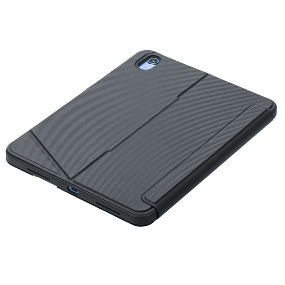 Carcasă + tastatură iPad 10.9 2022 10 GEN, keyboard Pen Slot, negru