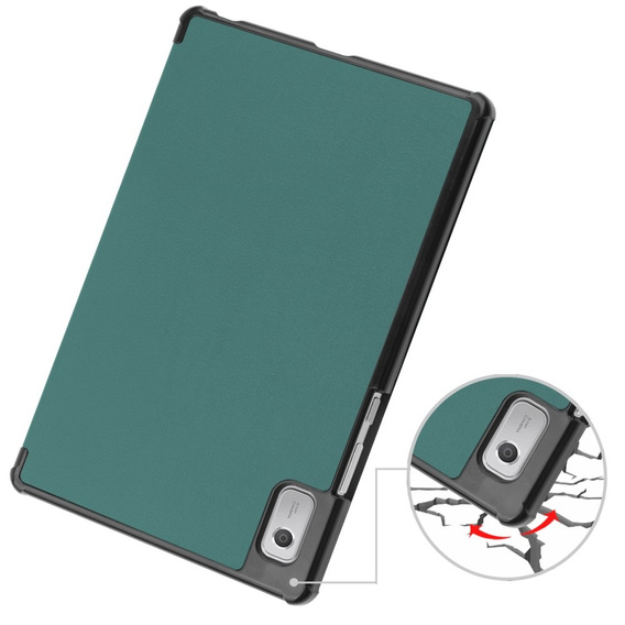 Husă pentru Lenovo Tab M9, Smartcase, verde