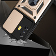 Husă blindată pentru Xiaomi Poco F4 GT, CamShield Slide, de aur