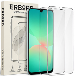 2x sticlă călită ERBORD 9H Hard Glass pe ecran pentru Samsung Galaxy A26 5G