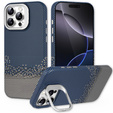 Carcasă pentru iPhone 16 Pro Max, cadru Kickstand, pentru MagSafe, Sand Blue