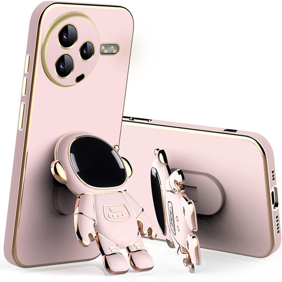 Huse pentru Xiaomi Poco F7 Pro, Astronaut, roz