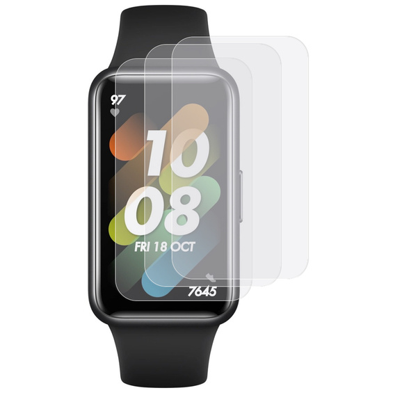 3x ERBORD Hydrogel Foil pentru Huawei Band 7