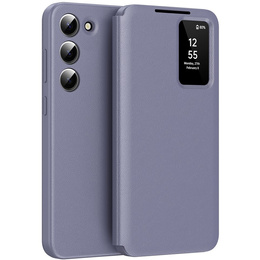 Husă cu clapetă pentru Samsung Galaxy S22, Smart View Wallet, violet