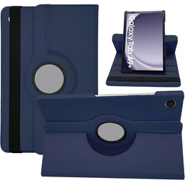 Husă pentru Samsung Galaxy Tab A9+ TB330FU 10.95", rotativă 360, albastru închis