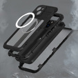 Carcasă impermeabilă IP68 pentru iPhone 14, SHELLBOX MagSafe, negru