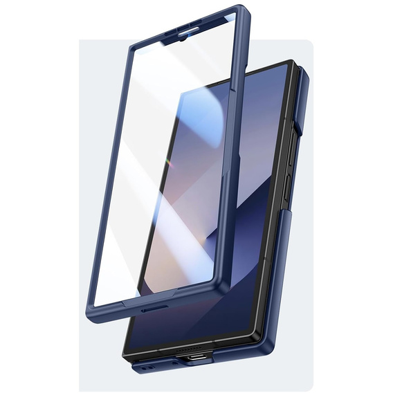 Carcasă din sticlă cu protecție completă 360° pentru Samsung Galaxy Z Fold7 5G