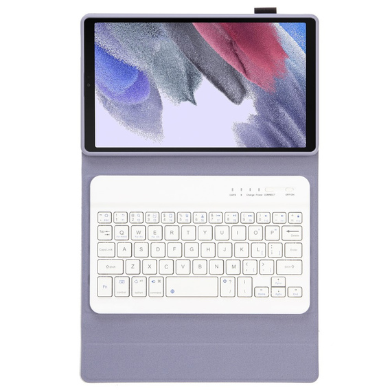 Carcasă + tastatură Samsung Galaxy Tab A7 Lite 8.7 T220 / 225, violet