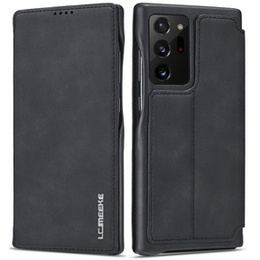 Cu clapetă pentru Samsung Galaxy Note 20 Ultra, LC.IMEEKE, negru