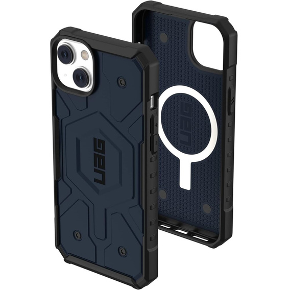 Urban Armor Gear Huse pentru iPhone 14 Plus, Pathfinder MagSafe, albastru