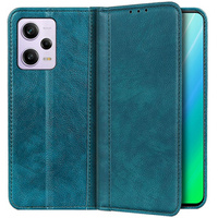 Huse pentru Xiaomi Redmi Note 12 Pro+ 5G, Wallet Litchi Leather, verde