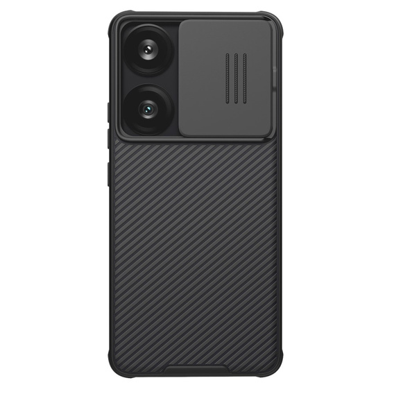 Carcasă blindată Nillkin pentru Xiaomi Poco F6, CamShield Pro, negru