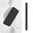 Husa pentru Samsung Galaxy A36 5G, Silicone Lite, negru