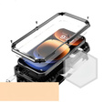 Husă pentru iPhone 16 Pro Max, R-JUST CamShield Slide, armată, negru