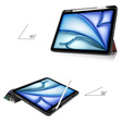 Husă pentru Apple iPad Air 11" 6 gen. 2024 (A2902, Smartcase, graffiti