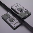 Husă pentru Xiaomi Poco F6 Pro, KickStand Camera Lens, violet