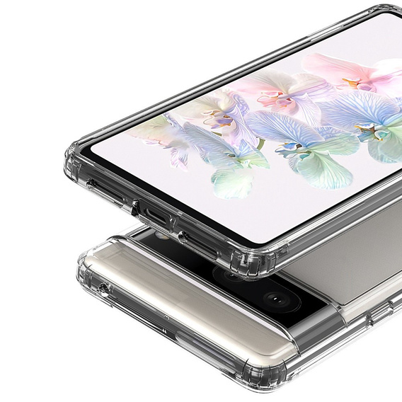 Huse pentru Google Pixel 7, Fusion Hybrid, transparentă