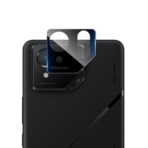 Capac metalic pentru camera foto pentru ASUS ROG Phone 8 Pro, negru