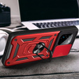 Husă blindată pentru Realme GT 7 Pro, CamShield Slide, roșu