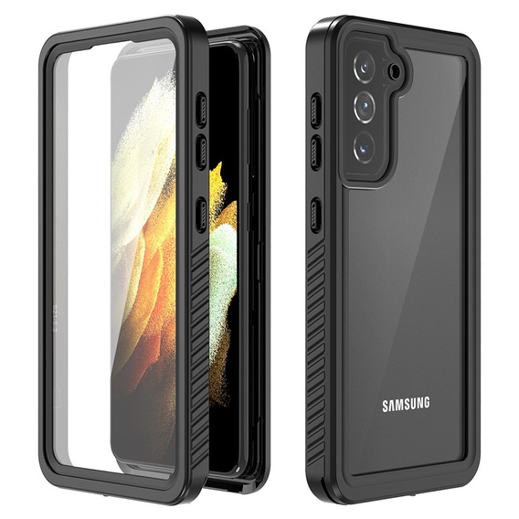 Husă impermeabilă IP68 pentru Samsung Galaxy S21 5G, negru
