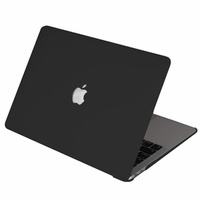 Husă pentru MacBook Air 13 A2337 M1 A2179 A1932, HardShell, negru