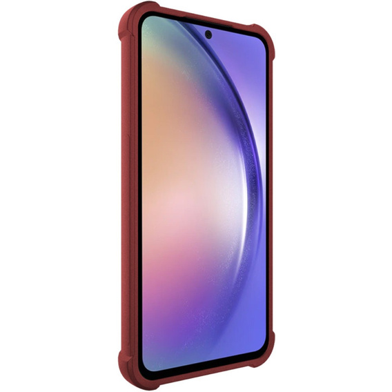 IMAK Huse pentru Samsung Galaxy A55 5G, Dropproof, roșu